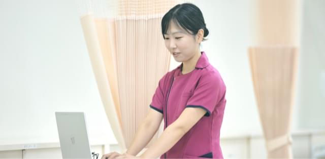 石川さん 海南病院 勤務 2024年卒業