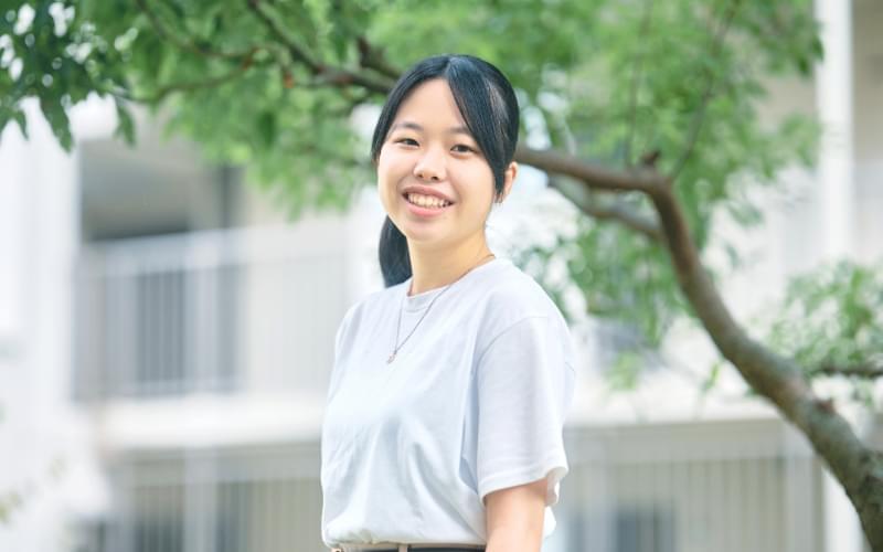 1年生 吉澤さん（岡崎市出身）