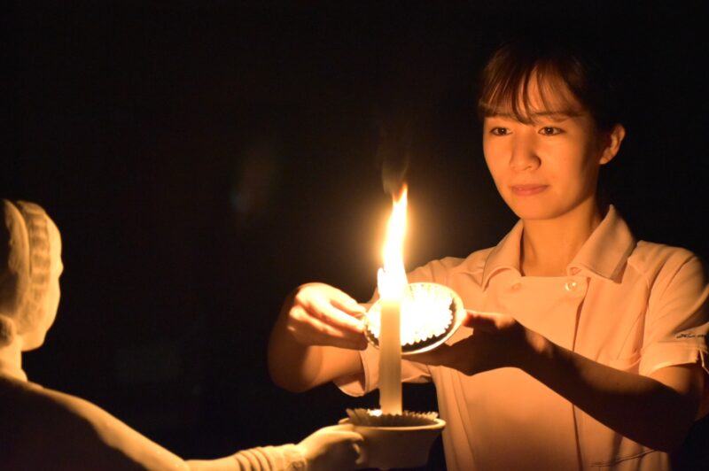 第41回生 戴灯式