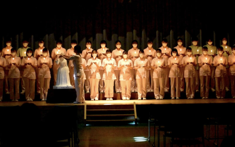 戴灯式を行いました